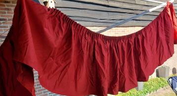 gordijnen , verschillende lengte rokken koraalrood beschikbaar voor biedingen