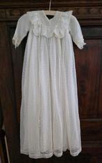 Brocante vintage antiek doopjurkje antieke doopjurk wit, Antiek en Kunst, Ophalen of Verzenden