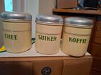 Koffie, thee, en suiker bussen, Ophalen of Verzenden