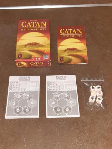 Catan het dobbelspel nieuw + dubbel scoreblok beschikbaar voor biedingen