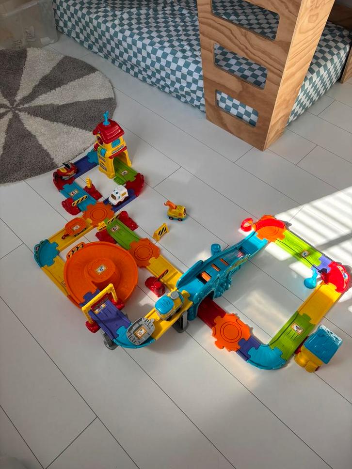 Vtech Toet Toet auto's Treinstation, Kinderen en Baby's, Speelgoed | Vtech, Gebruikt, 2 tot 4 jaar, Ophalen