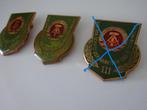 DDR: 2x Bestenabzeichen Volkspolizei, Ophalen of Verzenden, Landmacht, Duitsland, Embleem of Badge