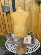 Mooie oude kleine Franse Brocante kinder toonbank/paspop, Ophalen of Verzenden