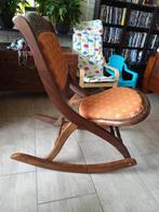 Antieke schommelstoel, Antiek en Kunst, Antiek | Meubels | Stoelen en Banken, Ophalen
