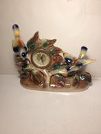 jema aardewerk klok met vogeltjes   no 400, Antiek en Kunst, Ophalen of Verzenden