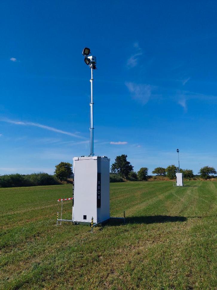 Lichtmast / terreinverlichting / bouwverlichting huren, Doe-het-zelf en Verbouw, Bouwverlichting, Zo goed als nieuw, Overige typen