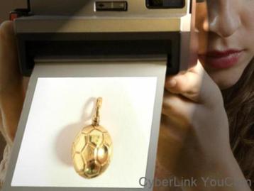 15870 14K Gouden Voetbal Hanger Voor De Echte Voetballer beschikbaar voor biedingen