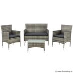 Online Veiling: Loungeset Trinidad zwart, Nieuw