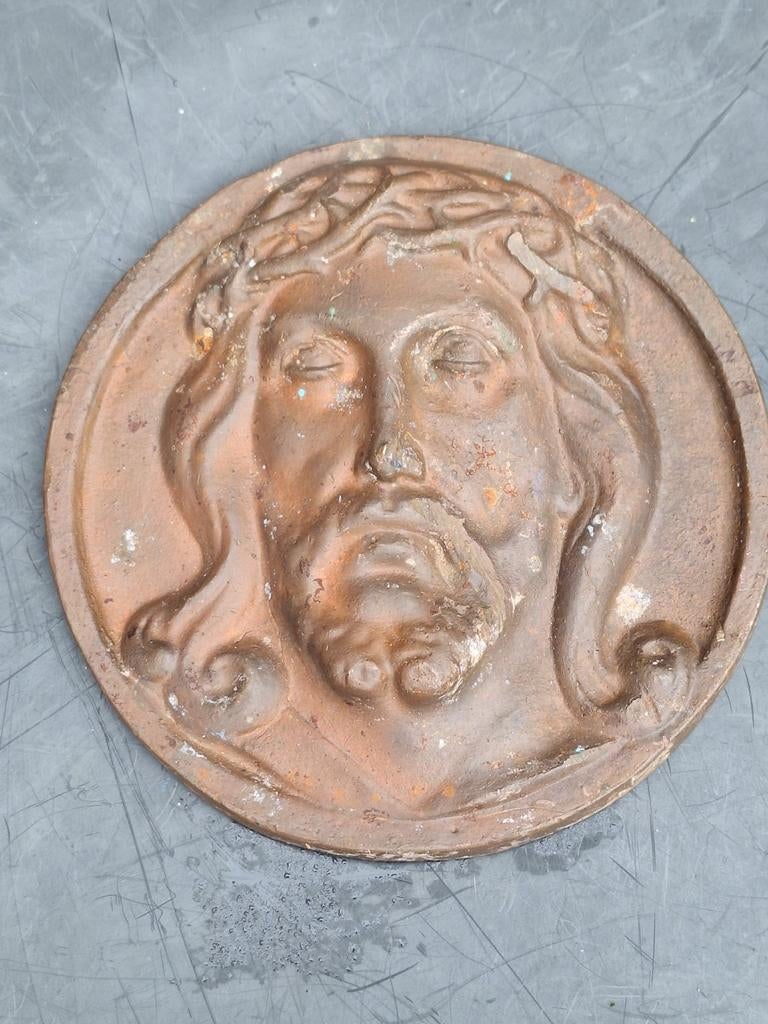 Bronzen Christus sculptuur, Ophalen of Verzenden