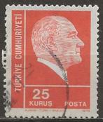 Turkije, Postzegels en Munten, Ophalen of Verzenden, Overige landen, Gestempeld