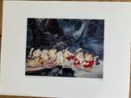 Mooie Disney print Sneeuwwitje € 15,00, Verzamelen, Disney, Ophalen, Sneeuwwitje of Doornroosje, Zo goed als nieuw, Plaatje of Poster