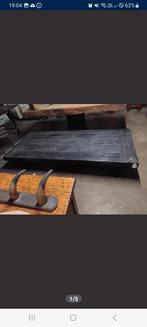 VERLAAGD!! Supermooie zware salontafel met wielen, 50 tot 100 cm, Minder dan 50 cm, Zo goed als nieuw, Ophalen