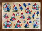 Knipvel Quincy - herfst kabouters, Ophalen of Verzenden, Nieuw, Fantasie, Knipvel