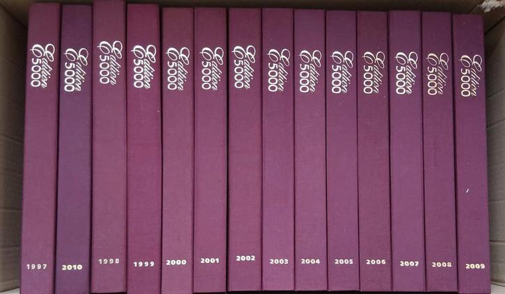 Duitsland Edition 5000 (14) jaargangen 1997 - 2009, Postzegels en Munten, Postzegels | Volle albums en Verzamelingen, Buitenland