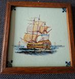 Antiek wand tegeltje, Ophalen