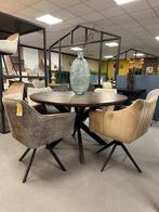 Stoelen draaibaar - set stoelen - draaibare stoel, Ophalen, Zo goed als nieuw, Stof, Vier