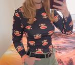 Paul frank longsleeve Maat L valt als M NIEUW, Maat 38/40 (M), Verzenden, Zwart, Nieuw