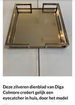 Zilveren dienblad 30x30 diga colmore, Ophalen of Verzenden, Metaal