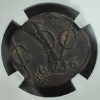 Duit zeer sterke misslag Holland, VOC, 1746 Nederlands Indie, Postzegels en Munten, Munten | Nederland, Ophalen of Verzenden, Vóór koninkrijk
