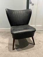 Cocktail stoel zwart, Huis en Inrichting, Fauteuils, Ophalen, Gebruikt, Minder dan 75 cm, Vintage