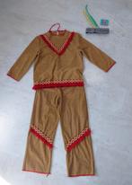 Verkleedpak indiaan met verentooi maat 140, Kinderen en Baby's, Carnavalskleding en Verkleedspullen, Ophalen of Verzenden, Gebruikt