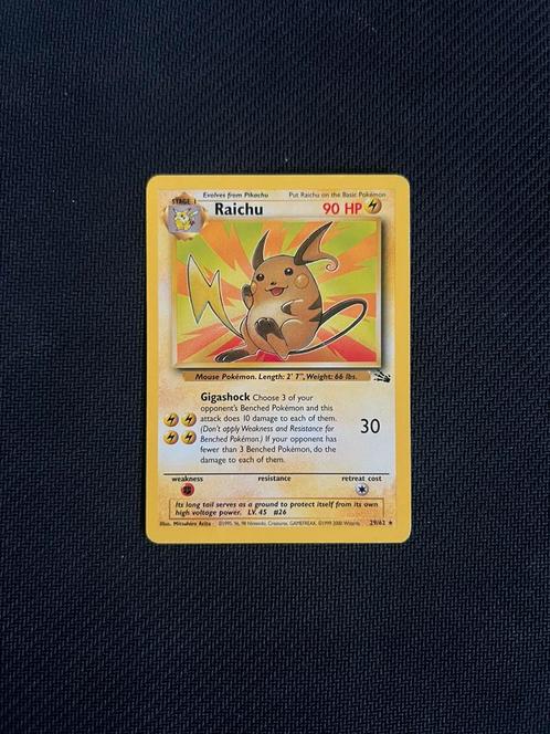Raichu Kaarten, Hobby en Vrije tijd, Verzamelkaartspellen | Pokémon, Nieuw, Meerdere kaarten, Foil, Ophalen of Verzenden