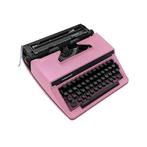 Vintage Adler Gabriele 10 roze schrijfmachine, Ophalen of Verzenden, Zo goed als nieuw