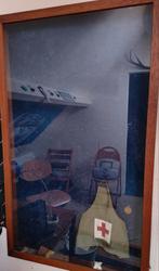 Antieke vitrine uit inboedel, Ophalen