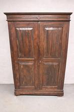 Houten koloniale (antieke) kast., Antiek en Kunst, Ophalen