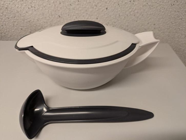 Tupperware Thermo-Duo Sauskom . (Nieuw), Huis en Inrichting, Keuken | Tupperware, Nieuw, Bak of Kom, Ophalen of Verzenden