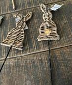 2 Riviera Maison rattan paas stekers, Ophalen, Zo goed als nieuw