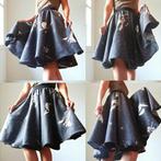 Space swingrok sterren astronaut raket planeten mt 32 34 36, Kleding | Dames, Maude Couture, -, -, Nieuw