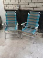 2 Gebruikte Campingstoelen - Vrijbuiter, Caravans en Kamperen, Ophalen, Gebruikt, Campingstoel