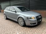 Audi A3 3.2VR6, Auto's, Zwart, Leder en Stof, Handgeschakeld, Vierwielaandrijving