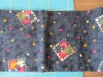 stof/patchwork/zwart/quilts/katoen/bear paw/Debbie Mumm, Hobby en Vrije tijd, Stoffen en Lappen, Zwart, Nieuw, Ophalen of Verzenden