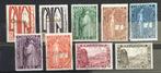 België OBP-nrs  258 - 266, Postzegels en Munten, Postzegels | Europa | België, Ophalen of Verzenden, Gestempeld