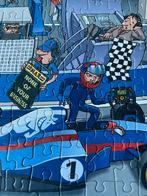 King puzzel autoraces: pole position 1000 stukjes, Ophalen, 500 t/m 1500 stukjes, Zo goed als nieuw