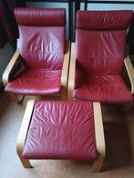 Ikea stoelen, Huis en Inrichting, Ophalen, Gebruikt, Twee, Leer