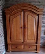 Ruime zware blank eiken Toogkast - 207x150x53 cm, Ophalen, Gebruikt