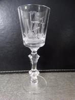 Borrel glas met schip en stadsgezicht, Verzamelen, Glas en Borrelglaasjes, Ophalen of Verzenden, Zo goed als nieuw, Overige typen