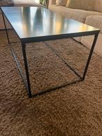 Zwarte Salontafel marmerlook, Huis en Inrichting, Tafels | Salontafels, Ophalen, 100 tot 150 cm, 50 tot 100 cm, Zo goed als nieuw