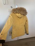 Winterjas met bont, Navahoo, Geel, Nieuw, Ophalen of Verzenden