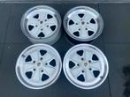 Porsche Fuchs velgen 16 inch 6 en 7J 5x130 origineel naafkap, Gebruikt, Velg(en), 16 inch, Ophalen of Verzenden