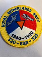320 Squadron Royal Netherlands Navy Embleem, Verzamelen, Ophalen, Marine, Nederland, Embleem of Badge
