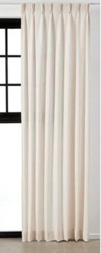 Gordijn lieve off white goud verduisterend 397 breed kwantum, Huis en Inrichting, Stoffering | Gordijnen en Lamellen, Beige, 200 cm of meer