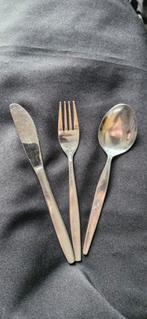 Bestek 12 setjes, Ophalen of Verzenden, Zo goed als nieuw, Rvs of Chroom