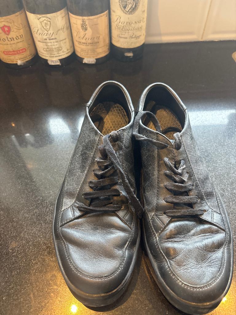 Gucci gympen, Zwart, Ophalen of Verzenden, Sneakers of Gympen, Gucci