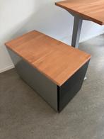 Ladeblok hangmappen 79x55x42 DxHxB blad gestoomd beuken, Ophalen, Met wielen, Nieuw