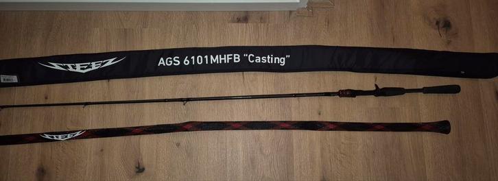 Daiwa Steez AGS 6101MHFB Casting Hengel - Nieuw!, Watersport en Boten, Hengelsport | Roofvissen, Nieuw, Werphengel, Ophalen