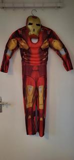 Verkleedpak Iron man maat 134/140 met masker, Kinderen en Baby's, Carnavalskleding en Verkleedspullen, Ophalen of Verzenden, Zo goed als nieuw